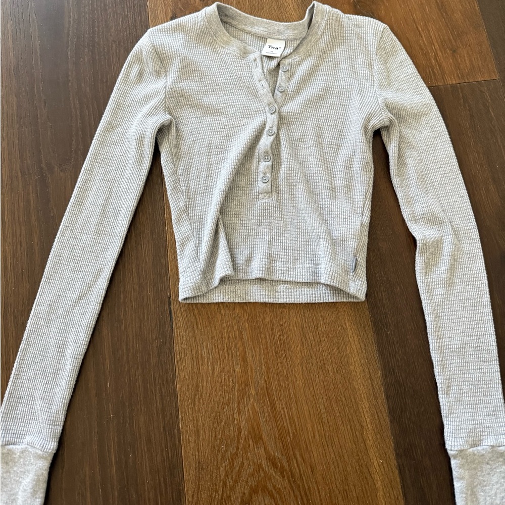 TNA Waffle Knit Long Sleeve